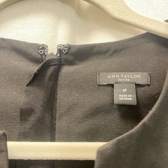 NWOT Ann Taylor Little Black Dress - Picture 3 of 8